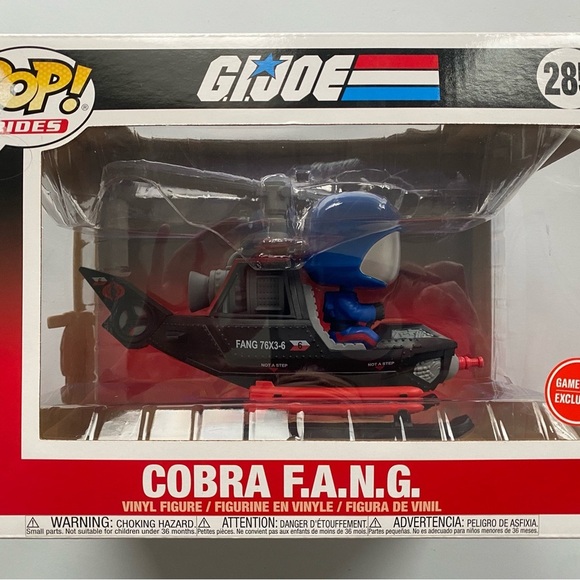 G.I. JOE COBRA F.A.N.G. FUNKO POP! RIDES - Picture 1 of 9